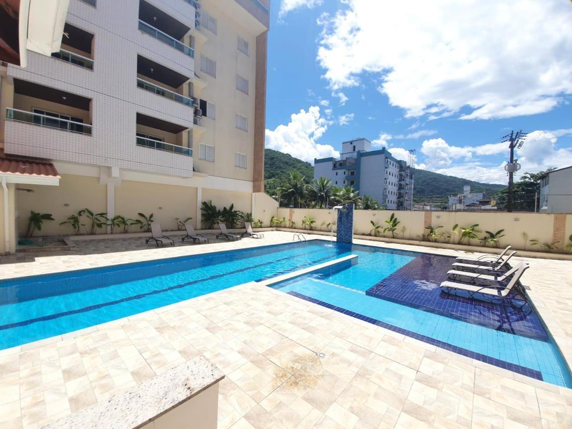 Lindo Apto Com 3 Quartos, Apenas 1 Quadra Da Praia Das Toninhas Ubatuba Kültér fotó